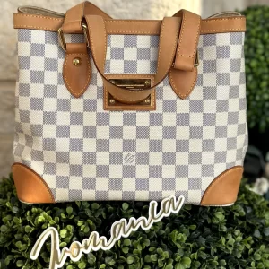 AUTHENTIC LOUIS VUITTON HAMPSTEAD PM AZUR